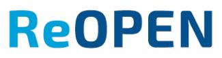 Logo des EU-Projekts ReOpen